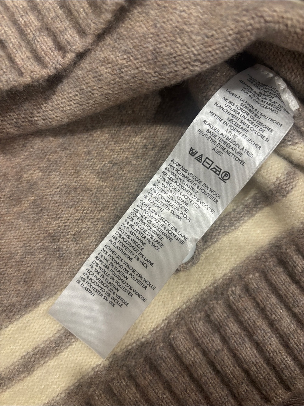 Maeve Collared Double Breasted Sweater Jacket Size Large - Picture 8 of 9